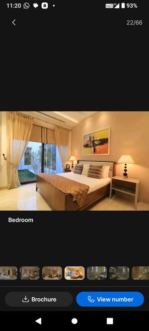 Bedroom in 2 BHK Apartment at Pragati Hills, Sector 47 – for Rent