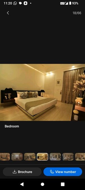 Bedroom in 2 BHK Apartment at Pragati Hills, Sector 47 – for Rent