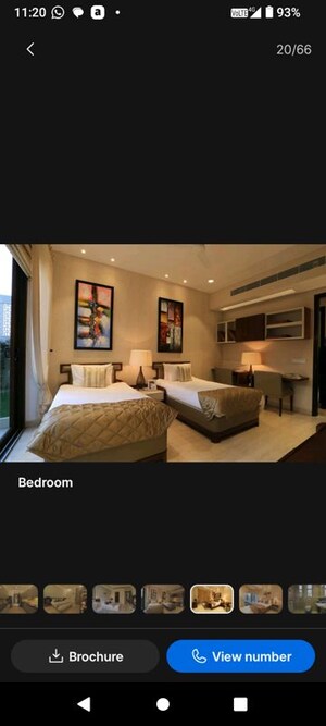 Bedroom in 2 BHK Apartment at Pragati Hills, Sector 47 – for Rent