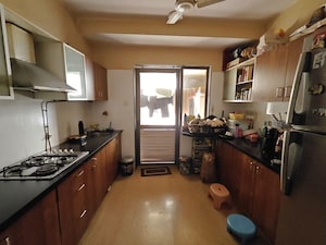 Kitchen in 4 BHK Apartment at Ekta Lake Lucerne, Powai – for Rent