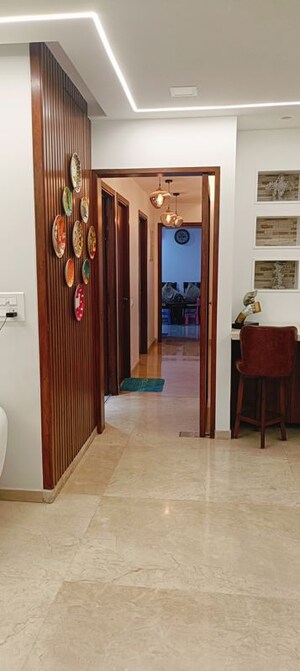 Living Room in 1 BHK Apartment at Vijay Orovia, Ghodbunder Road – for Rent