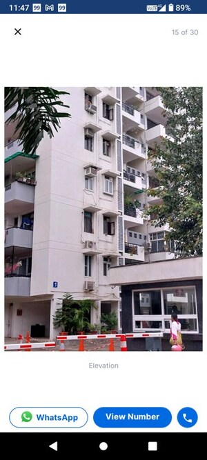 3 BHK Apartment – Exterior View View at Vidya Enclave, Sector 56 - for Rent