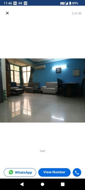 Living Room in 3 BHK Apartment at Vidya Enclave, Sector 56 – for Rent