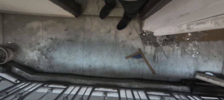 Balcony, khirki extension 2 Bedroom 630 Sq.Ft. Builder Floor In Khirki Extension Delhi 10236219