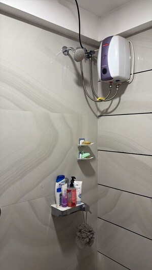 Bathroom in 1 BHK Apartment at Gurukrupa Ekatvam, Vikhroli East – for Rent