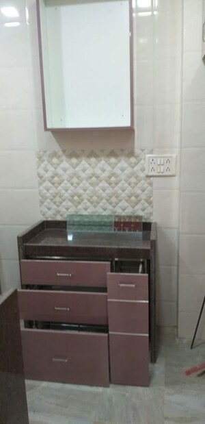 Kitchen in 1 BHK Apartment at Neel Sankalp, New Panvel – for Rent