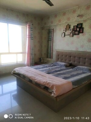 Bedroom in 2 BHK Apartment at Konark Exotica, Wagholi – for Rent