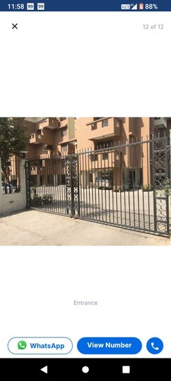 3 BHK + Pooja Room Apartment For Rent in Lions Society