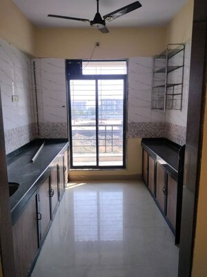 Kitchen in 1 BHK Apartment at Tulsi Pooja CHS, New Panvel East – for Rent