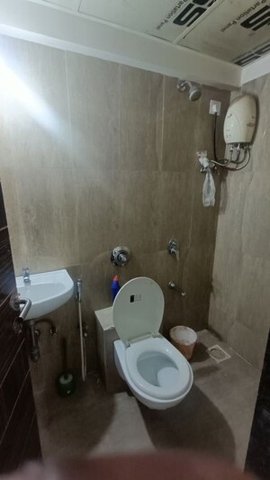 Bathroom in 1 BHK Apartment at Sahajanand Athena, Goregaon West – for Rent