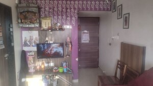 Living Room in 1 BHK Apartment at Sethia Imperial Avenue, Malad East – for Sale