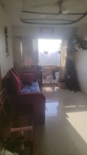 Living Room in 1 BHK Apartment at Sethia Imperial Avenue, Malad East – for Sale