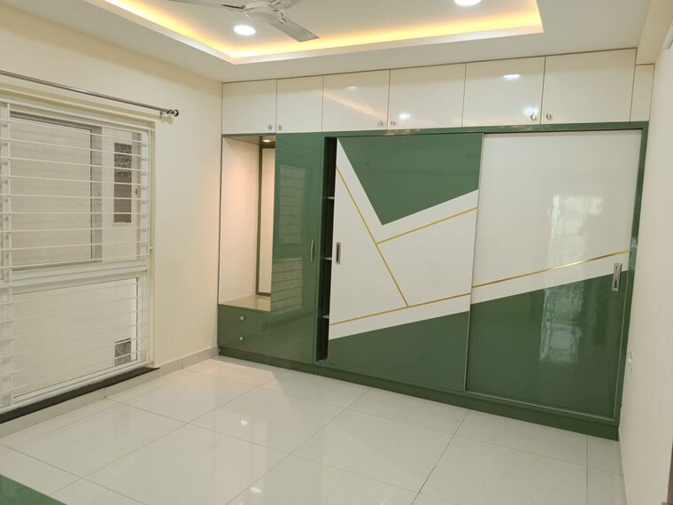 Bedroom, ghr-titania 3 Bedroom 1650 Sq.Ft. Apartment In Kondapur Hyderabad 10236407