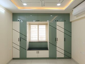 Bedroom in 3 BHK Apartment at GHR Titania, Kondapur – for Rent