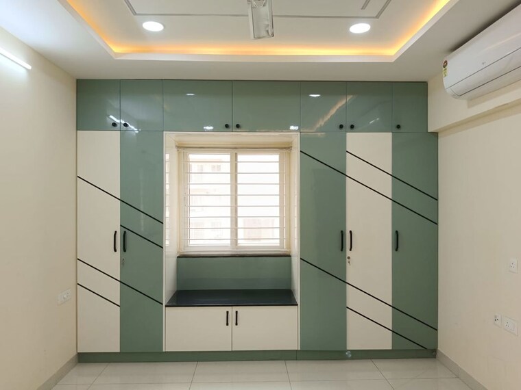 Bedroom, ghr-titania 3 Bedroom 1650 Sq.Ft. Apartment In Kondapur Hyderabad 10236407