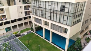 Balcony in 3 BHK Apartment at GHR Titania, Kondapur – for Rent