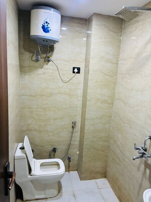 Bathroom in 2.5 BHK Builder Floor at Acharya Niketan – for Rent