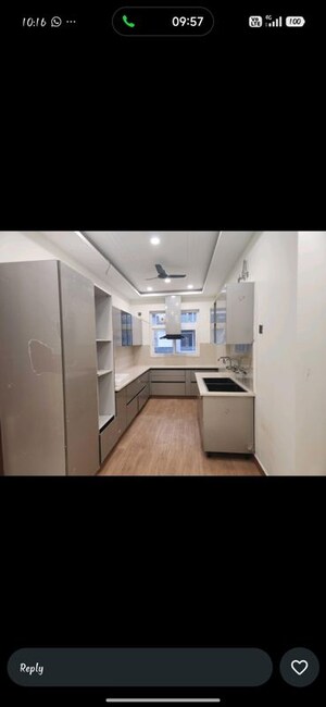 Kitchen in 4 BHK Builder Floor at BPTP Eden Estate, Sector 81 – for Rent