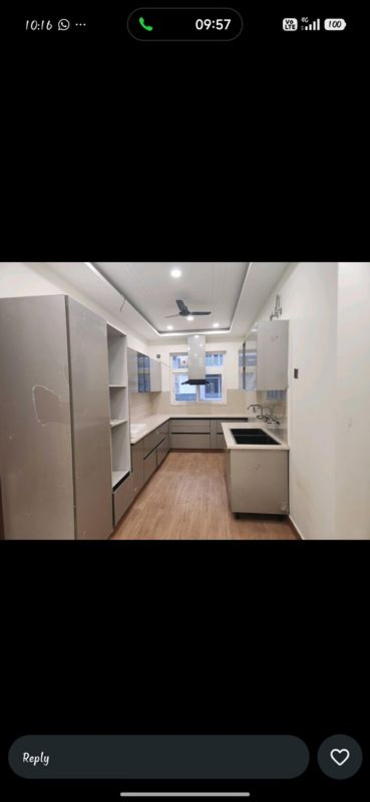 Kitchen, bptp-eden-estate 4 Bedroom 265 Sq.Yd. Builder Floor In Sector 81 Faridabad 10236487