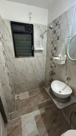 Bathroom in 1 BHK Apartment at Ulwe Sector 9 – for Rent