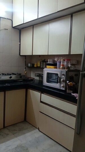 Kitchen in 1 BHK Apartment at Wembley Apartment, Andheri West – for Rent