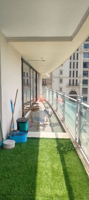 Staircase in 4 BHK Apartment at Supreme Lake Superior, Powai – for Rent