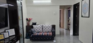 Living Room in 2 BHK Apartment at Kapilavastu CHS, Uthalsar – for Sale