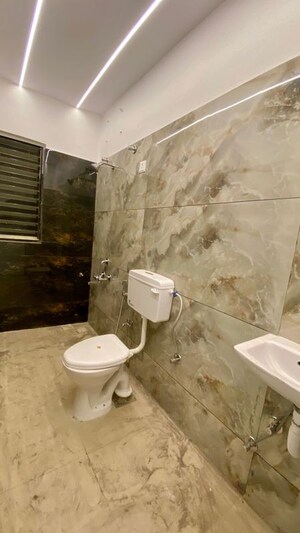 Bathroom in 2.5 BHK Apartment at Yashodanandan Apartment, Viman Nagar – for Rent