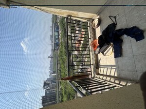 Staircase in 3 BHK Apartment at Paramount Floraville, Sector 137 – for Rent