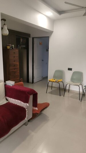 Living Room in 2.5 BHK Apartment at Anmol Heights, Naupada – for Sale