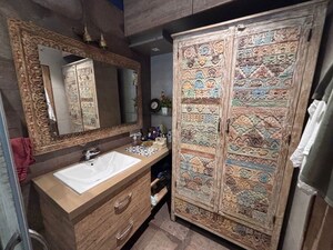 Bathroom in 3 BHK Apartment at Chembur – for Rent