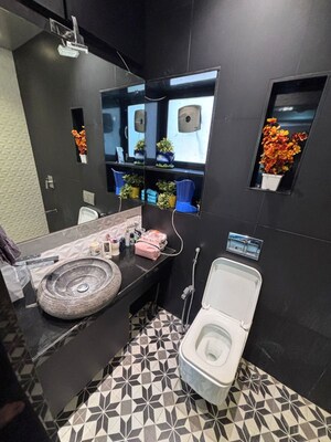 Bathroom in 3 BHK Apartment at Chembur – for Rent