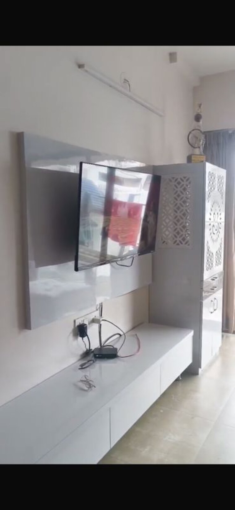 Living Room, solitaire-premier-tower 2 Bedroom 960 Sq.Ft. Apartment In Gangadham Pune 10136418