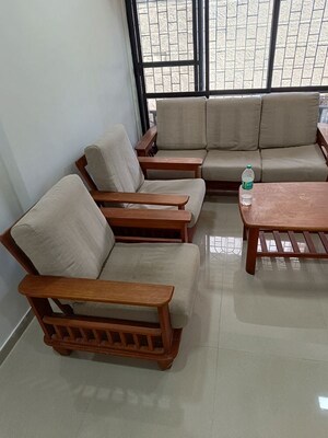 Living Room in 1 BHK Apartment at Safal Complex, Nerul – for Rent