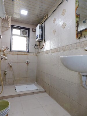 Bathroom in 2 BHK Apartment at Mulund East – for Sale