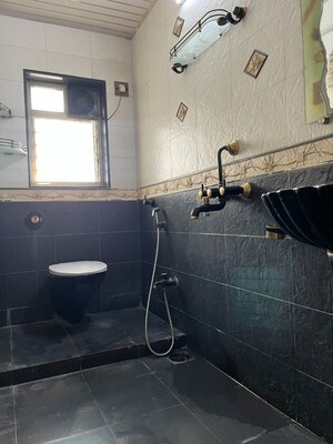 Bathroom in 2 BHK Apartment at Mulund East – for Sale