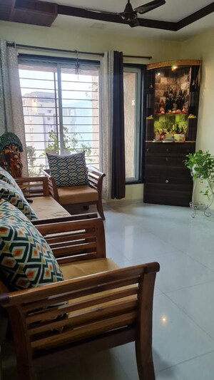 Living Room in 2 BHK Apartment at Mahavir Kalpavruksha, Ghodbunder Road – for Sale