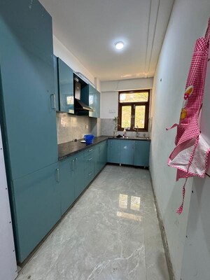 Kitchen in 3 BHK Apartment at Chattarpur – for Rent