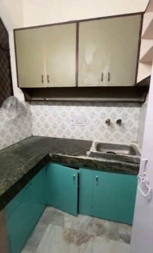 Kitchen in 1 RK Builder Floor at West Patel Nagar – for Rent