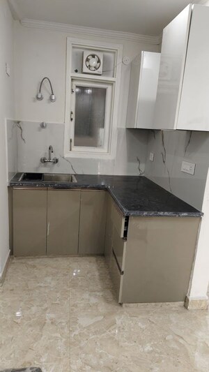 Kitchen in 1 BHK Builder Floor at Saket – for Rent