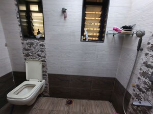 Bathroom in 1.5 BHK Apartment at Kanti CHS, Vashi Sector 14 – for Rent