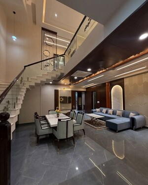 Living Room in 6+ BHK Villa at Mulabagilu – for Sale