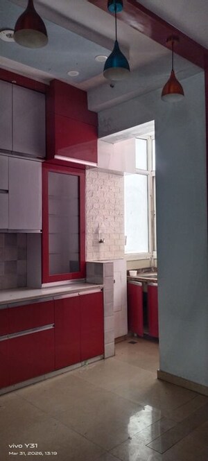 Kitchen in 3 BHK Apartment at Mahagun My Woods, Sector 16c Greater Noida – for Rent