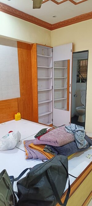 Bedroom in 1 BHK Apartment at Krishna Greenland Park Vastu Federation, Ghodbunder Road – for Rent