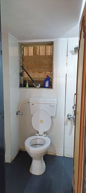 Bathroom in 1 BHK Apartment at Krishna Greenland Park Vastu Federation, Ghodbunder Road – for Rent