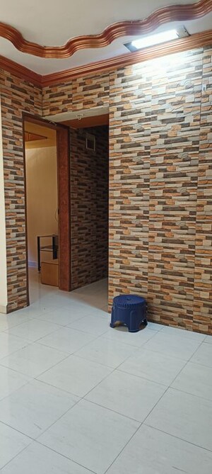 Bathroom in 1 BHK Apartment at Krishna Greenland Park Vastu Federation, Ghodbunder Road – for Rent