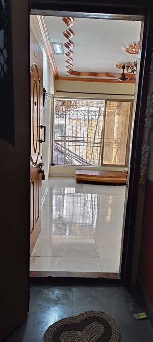 Balcony in 1 BHK Apartment at Krishna Greenland Park Vastu Federation, Ghodbunder Road – for Rent