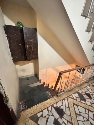 Staircase in 2 BHK Builder Floor at Khirki Extension – for Rent