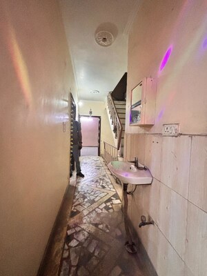 Staircase in 2 BHK Builder Floor at Khirki Extension – for Rent