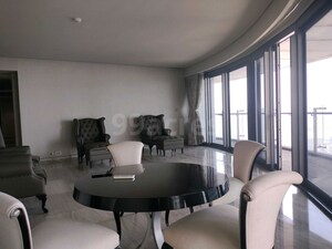 Living Room in 4 BHK Apartment at Lodha World Crest, Worli – for Rent